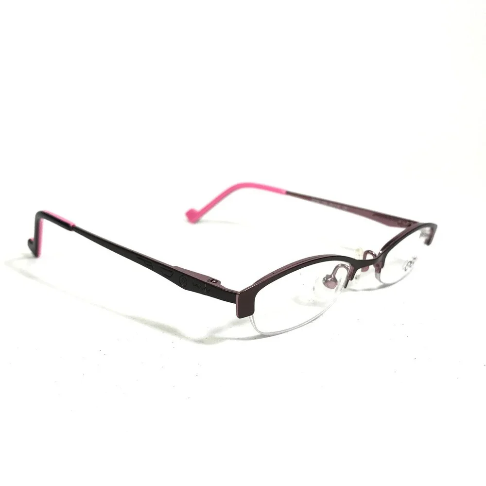 OGI Eyeglasses Frames Kids OK56/1243 Purple Rectangular Half Rim 40-18-125